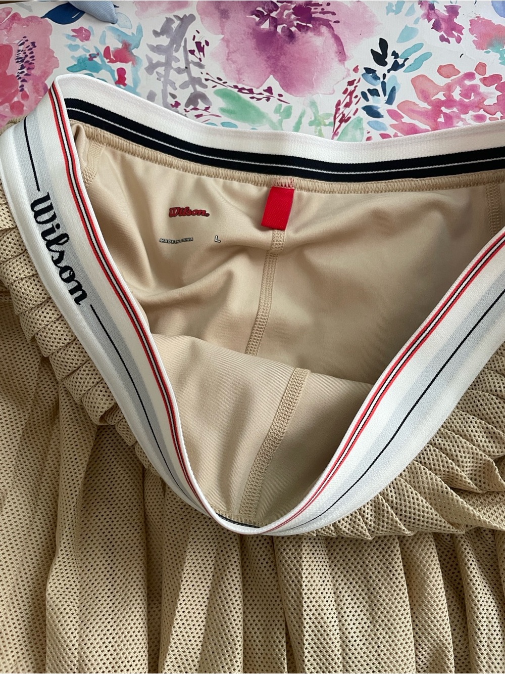 Wilson limitless mini tennis skirt - Picture 4 of 6
